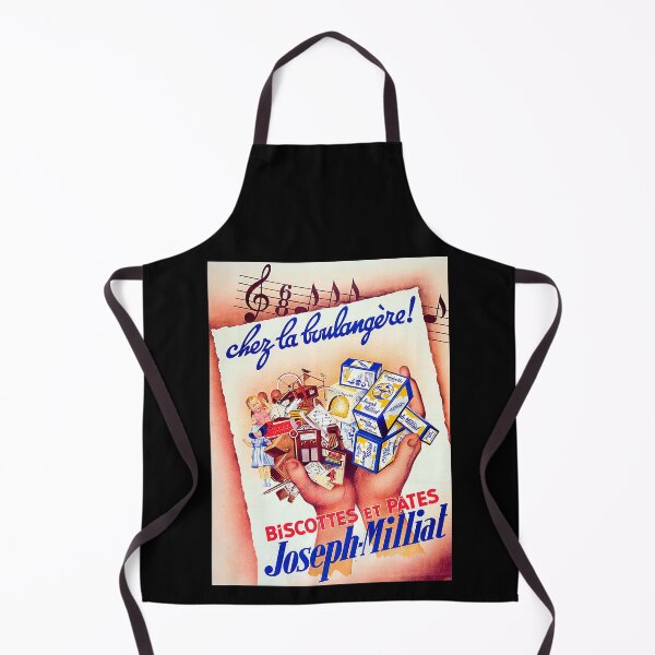 Item preview, Chez la boulangère! Biscottes et Pâtes, Bakery & Biscuits Joseph-Milliat 1938 designed and sold by RocketshipRetro.
