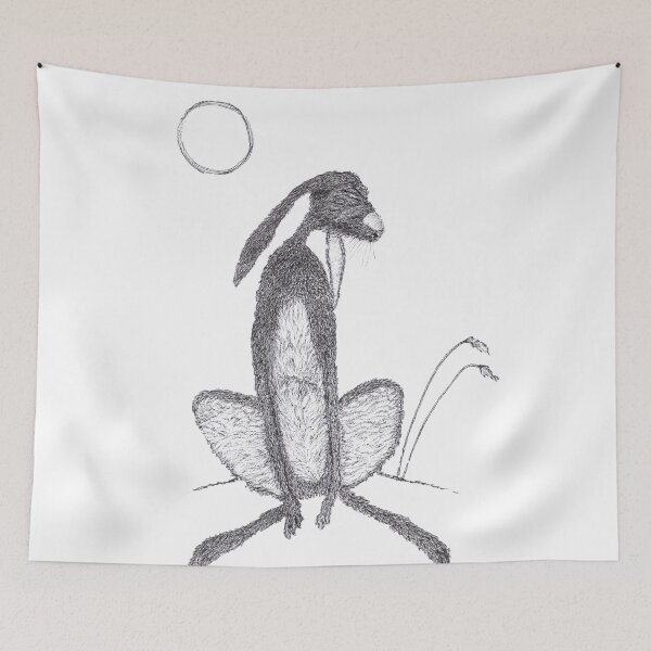 Item preview, SLEEPY HARE designed and sold by Hares & Critters.