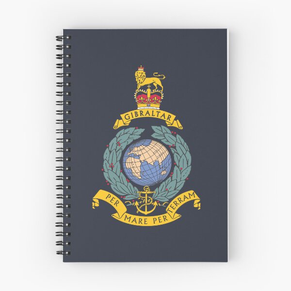 Item preview, Royal Marines Commando Gibraltar Logo designed and sold by AJ  Liber.