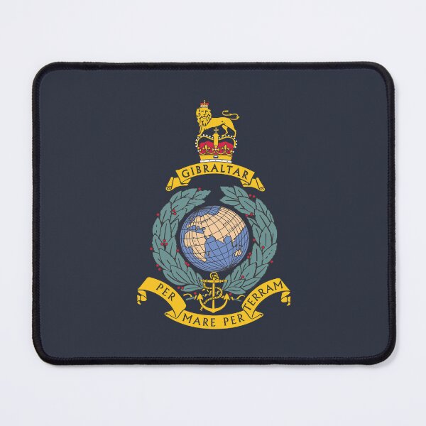 Item preview, Royal Marines Commando Gibraltar Logo designed and sold by AJ  Liber.
