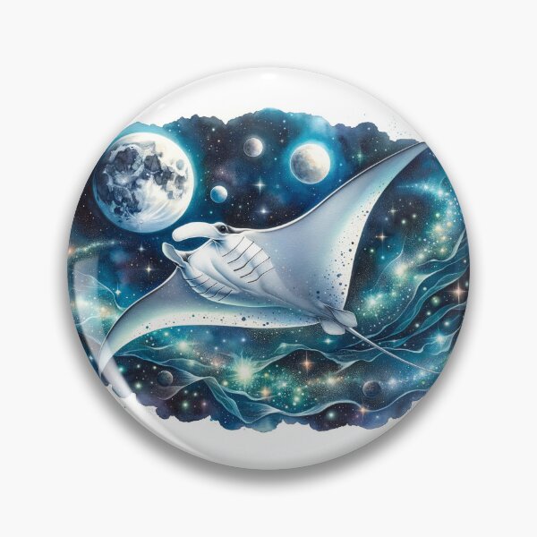 Item preview, Space Manta Ray designed and sold by Emitropy.