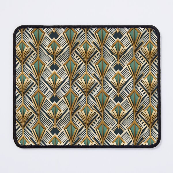 Item preview, Geometric pattern with a touch of opulence from the Art Deco era. designed and sold by SeamlessBlend.