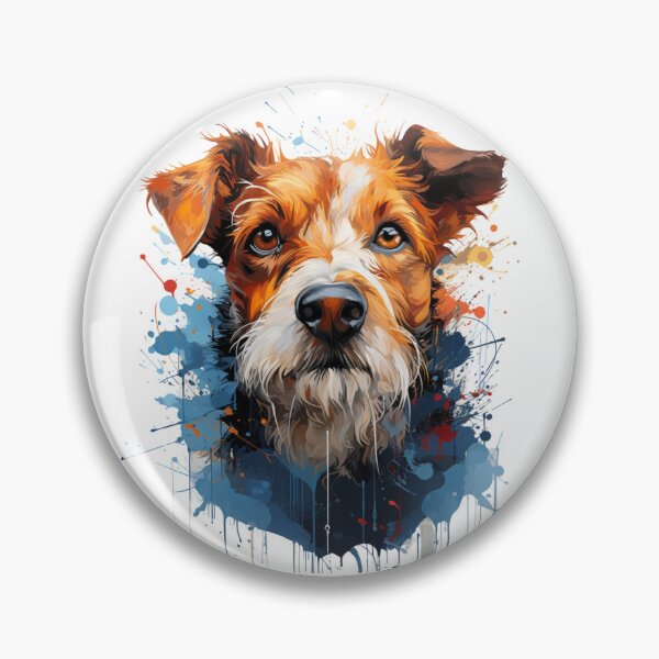 Artikelvorschau, Wire Foxterrier entworfen und verkauft von AnimalArtZen.