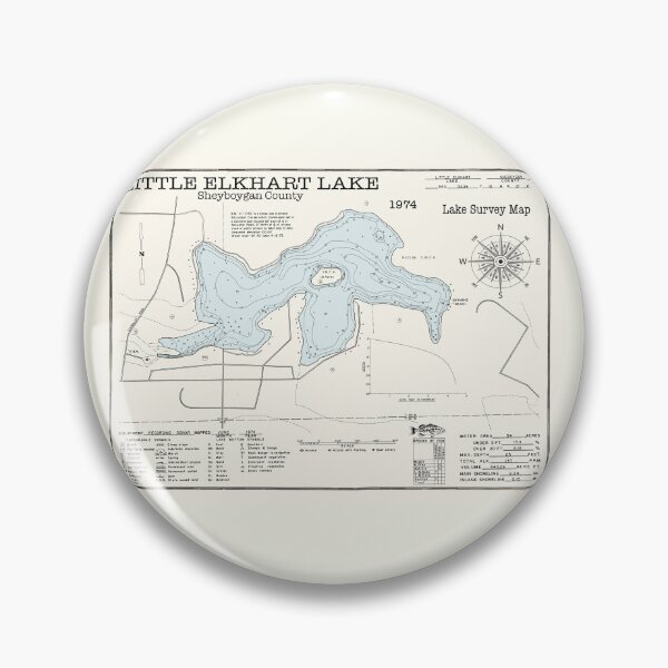 Item preview, Little Elkhart Lake WI Sheboygan County designed and sold by Jean Plout.