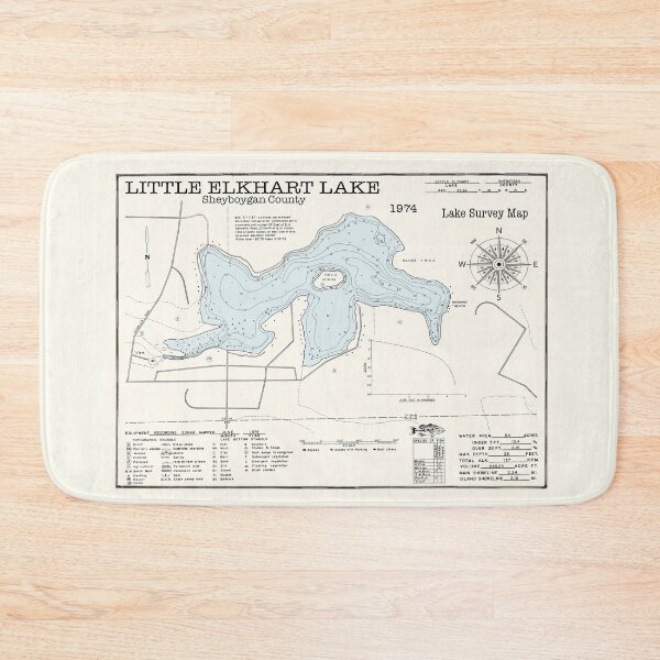 Item preview, Little Elkhart Lake WI Sheboygan County designed and sold by Jean Plout.