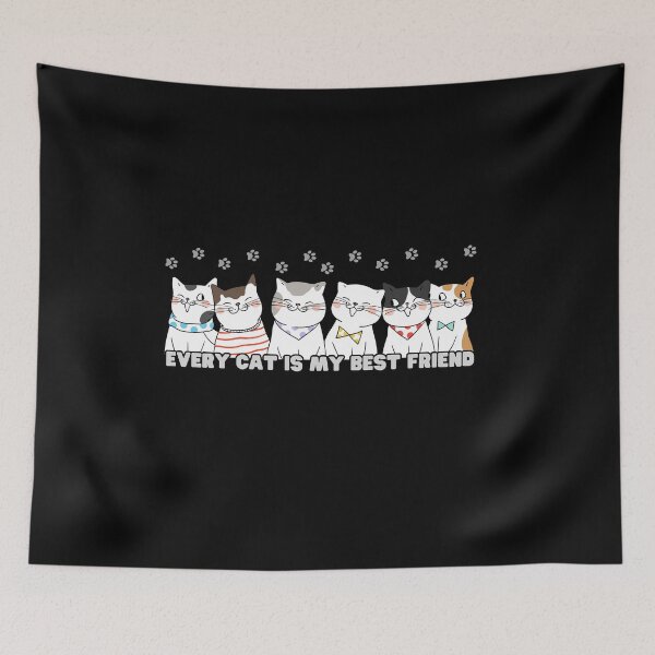 Item preview, Cat slave - Every cat is my best friend designed and sold by mamacub.