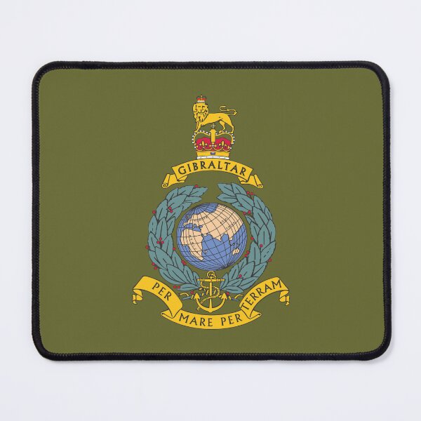 Item preview, Royal Marines Commando Gibraltar Symbol designed and sold by AJ  Liber.