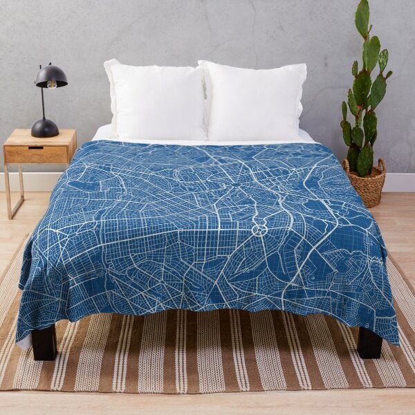 Item preview, Goiania City Map of Goias, Brazil - Blueprint designed and sold by deMAP.