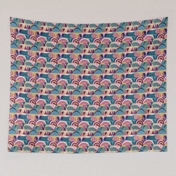 Item preview, Geometric pattern with a touch of opulence from the Art Deco era. designed and sold by SeamlessBlend.