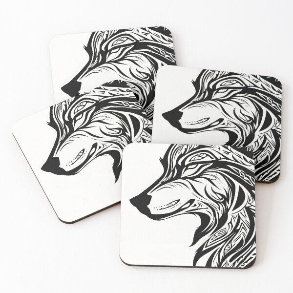 Item preview, Tribal Wolf designed and sold by Tininai.