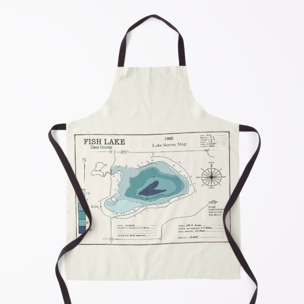Item preview, Fish Lake WI Dane County designed and sold by Jean Plout.