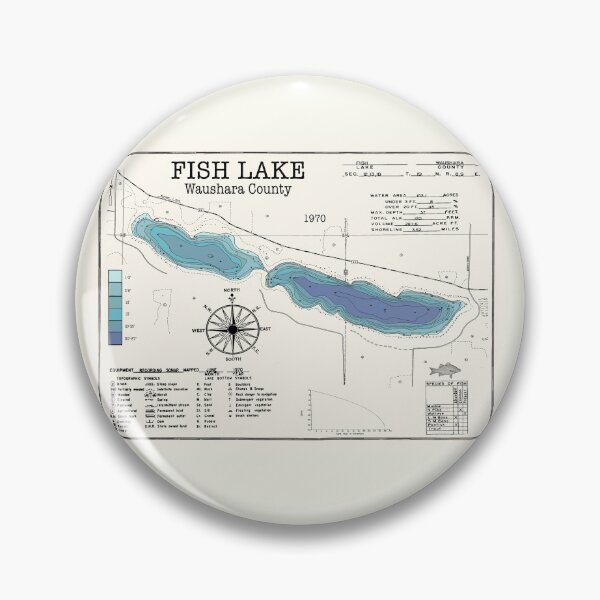 Item preview, Fish Lake WI Waushara County designed and sold by Jean Plout.