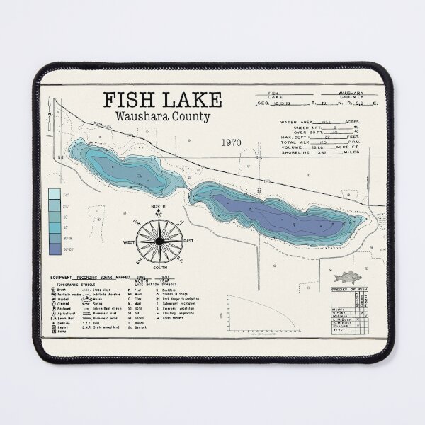 Item preview, Fish Lake WI Waushara County designed and sold by Jean Plout.