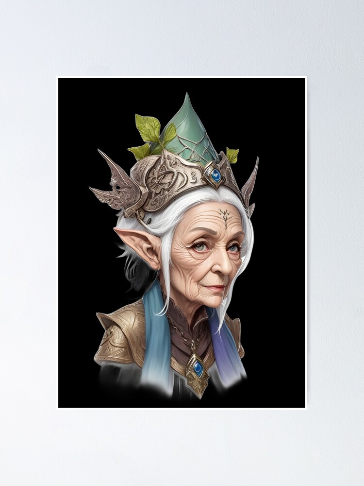 Elf Lady Poster for Sale by LukasLandShop