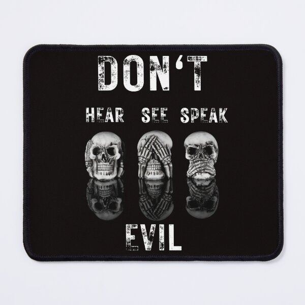 Item preview, Do No Evil designed and sold by Shadydesigner.