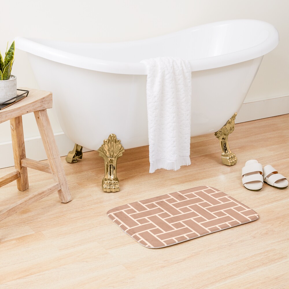 Item preview, Bath Mat designed and sold by ColorfulPatt-n.