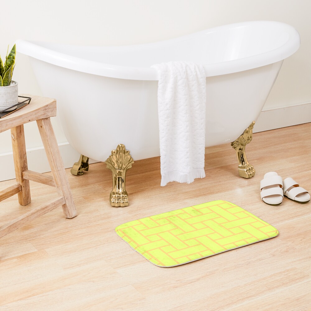 Item preview, Bath Mat designed and sold by ColorfulPatt-n.