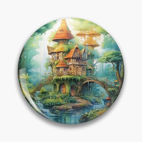 Item preview, Fairy house in the forest designed and sold by LilithRouge.