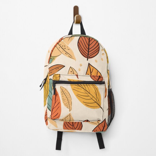 Item preview, Retro cute autumn fall leaf seamless pattern designed and sold by OliveAndSnow.