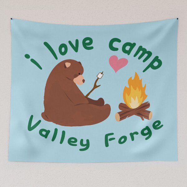 Item preview, Camp Valley Forge Bear designed and sold by l-redfern.