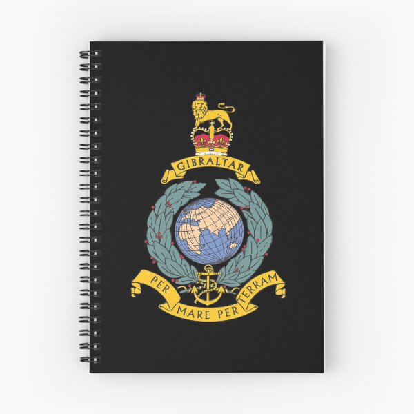 Item preview, Royal Marines Commando Gibraltar Emblem designed and sold by AJ  Liber.