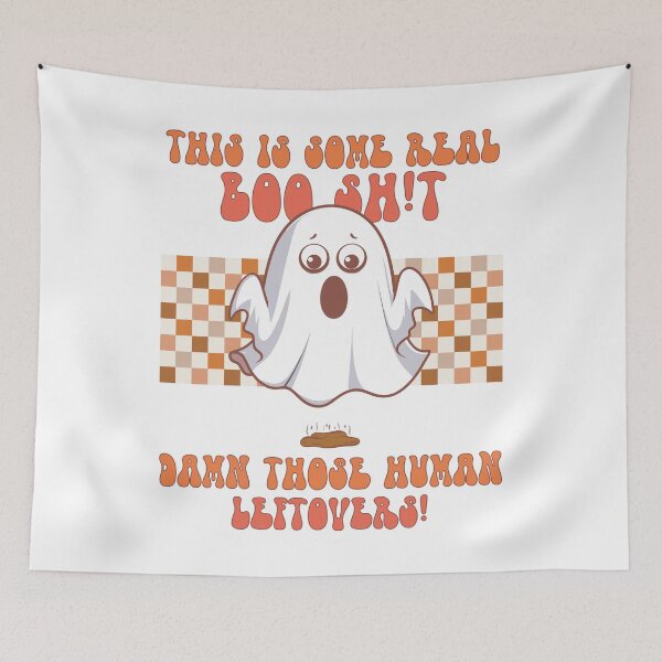 Item preview, Funny Halloween Ghost Boo Sheet designed and sold by unsungshop.