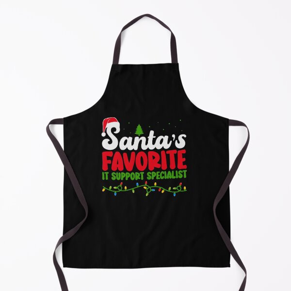 Item preview, Santa's Favorite IT Support Specialist designed and sold by ArtMeetsPizza.