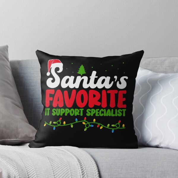 Item preview, Santa's Favorite IT Support Specialist designed and sold by ArtMeetsPizza.