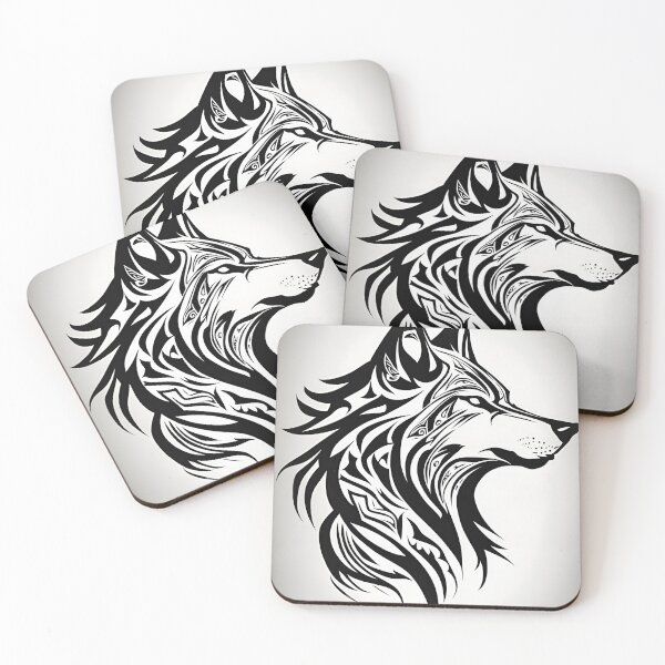 Item preview, Tribal wolf designed and sold by Tininai.