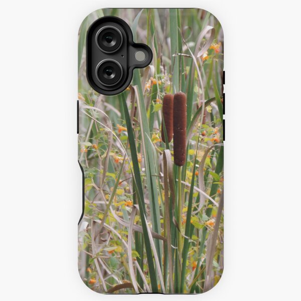 Cattails at the lake iPhone Tough Case