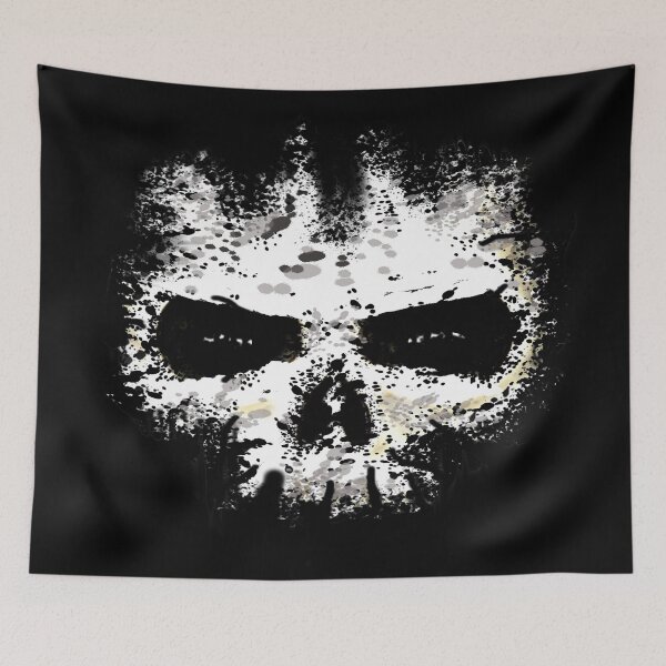 Item preview, White Paint Skull designed and sold by Jeremy Crotty.