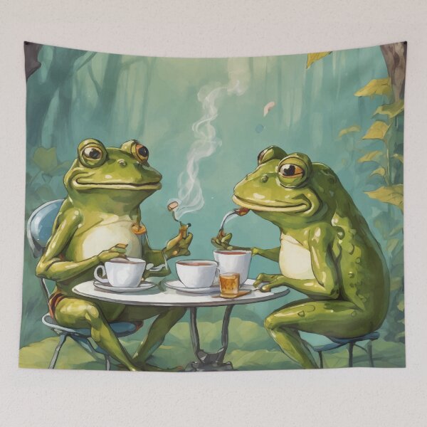 Item preview, Two Frogs in the Forest - Me and Best designed and sold by PuffM.