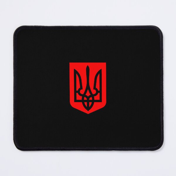Item preview, Small Red Ukrainian Trident Tryzub Escudo - Coat Of Arms Of Ukraine Ucrania designed and sold by Aide.