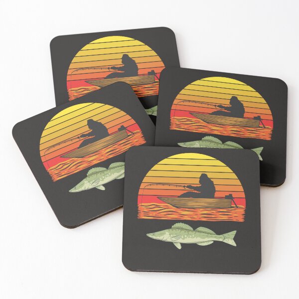 Item preview, Vintage Northern Pike Fishing Bigfoot Hunting Fishermen designed and sold by MrEddie10.