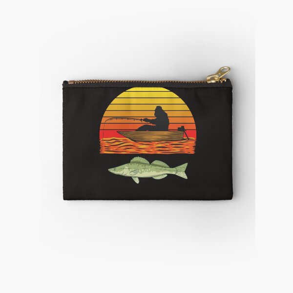 Item preview, Vintage Northern Pike Fishing Bigfoot Hunting Fishermen designed and sold by MrEddie10.