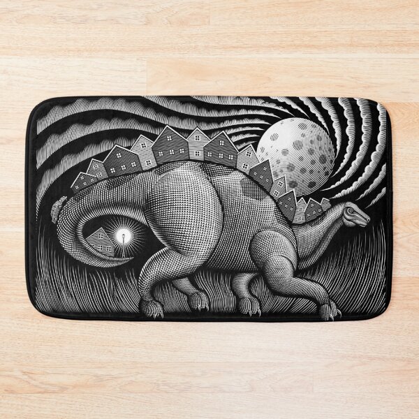 Item preview, "Suburban Stroll" black and white designed and sold by Matt Curtis.