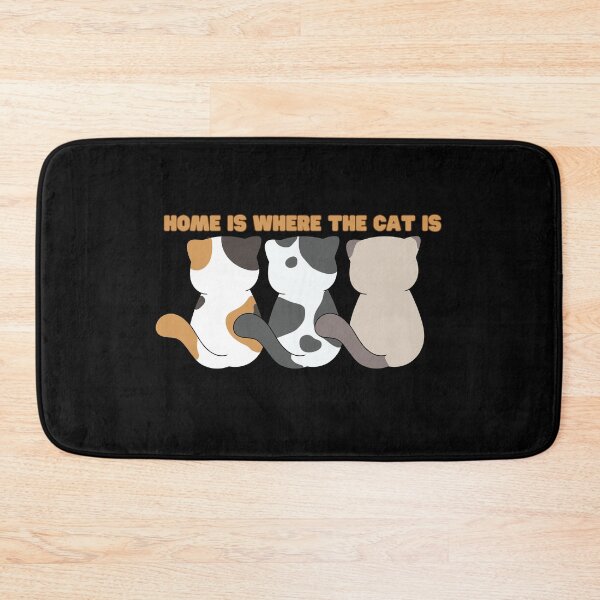 Item preview, Cat slave - Home is where the cat is designed and sold by mamacub.