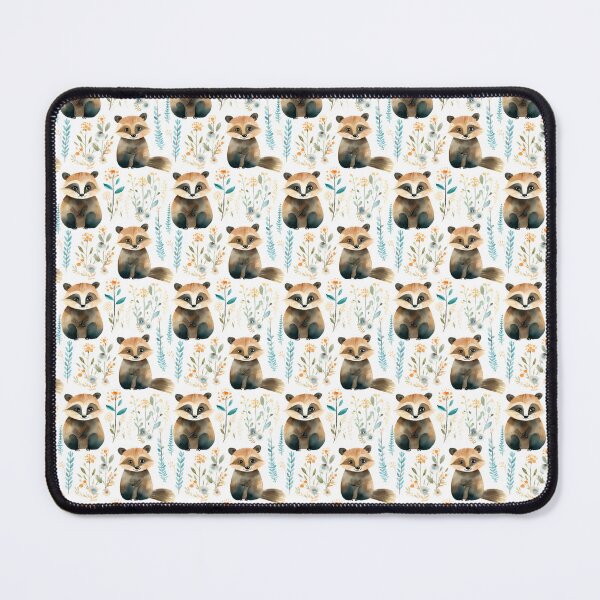 Item preview, Whimsical Coatimundi: Playful Watercolor Illustration Art Print designed and sold by qoodesignstudio.