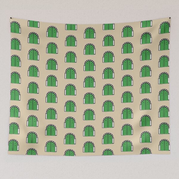 Item preview, Green Traditional Tunisian Doors designed and sold by Enjoy my  tea time.