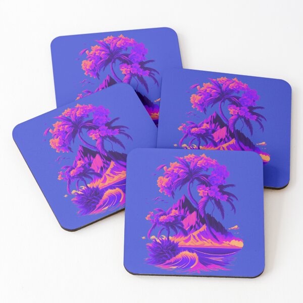 Item preview, An island with flowering palms designed and sold by MacLis.