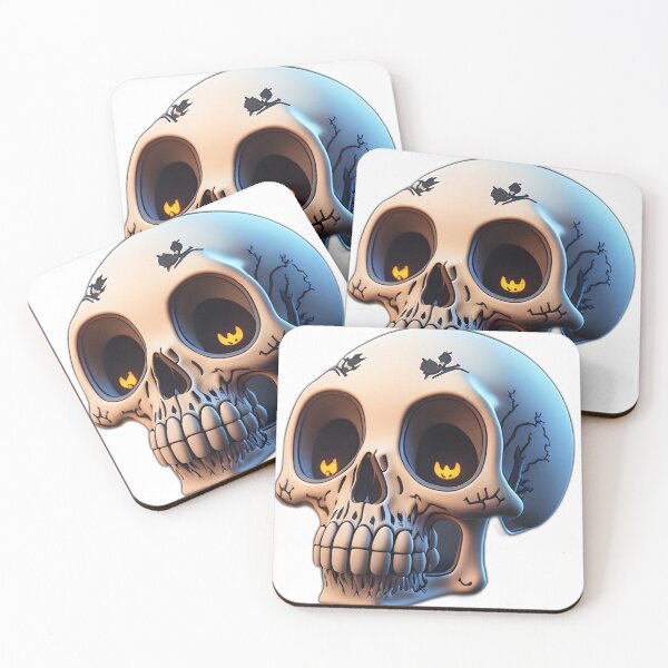 Item preview, Halloween skull  designed and sold by AP.
