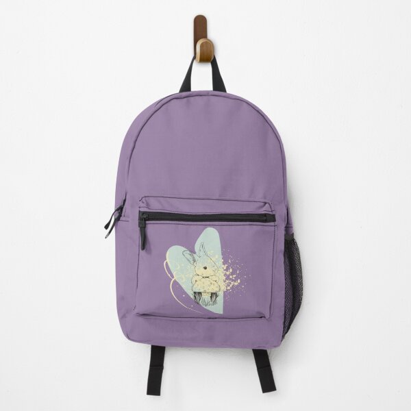 Item preview, Cute little baby rabbit with mushroom designed and sold by Ecmoprints.