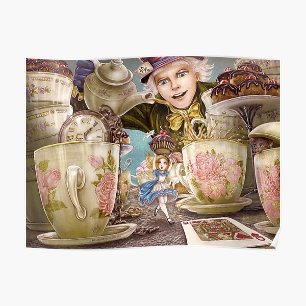 Alice Mad Tea Party Poster