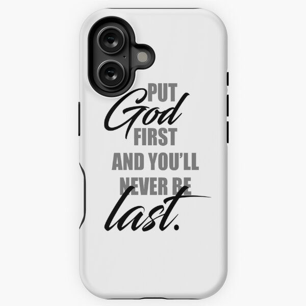 Item preview, Put God First and you'll never be last  designed and sold by DabGraphic.