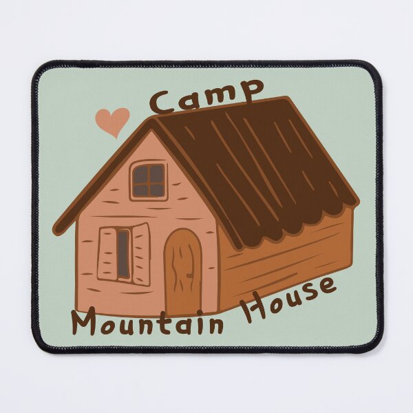 Item preview, Camp Mountain House Cabin designed and sold by l-redfern.