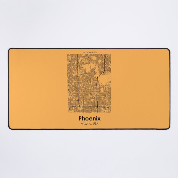 Item preview, Phoenix, Arizona, USA, City Road Map designed and sold by 2BROSMAPS1.