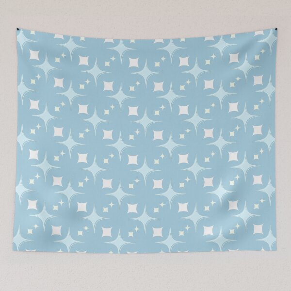 Item preview, Mid century retro christmas stars designed and sold by feelingfunky.