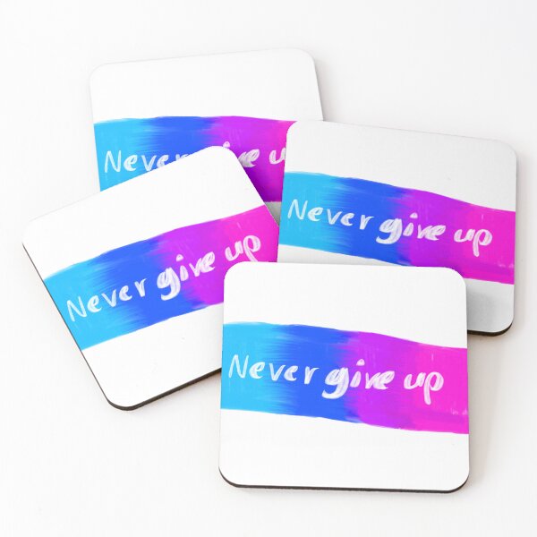 Item preview, never give up designed and sold by PeterThanakrit.