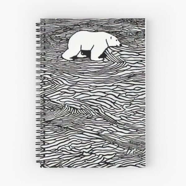 Item preview, Polar bear on ice floe designed and sold by Adams-apple-.