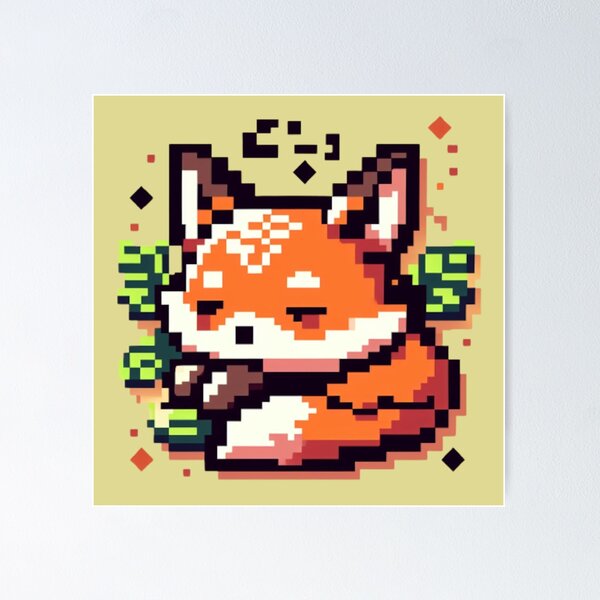 26 of the most beautiful pixel art fox 🦊